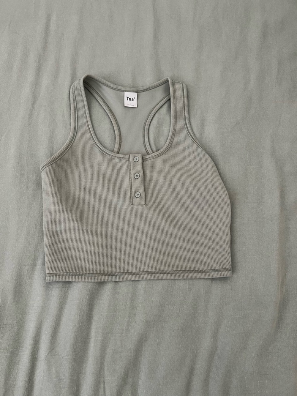TNA Aritzia cropped tank top